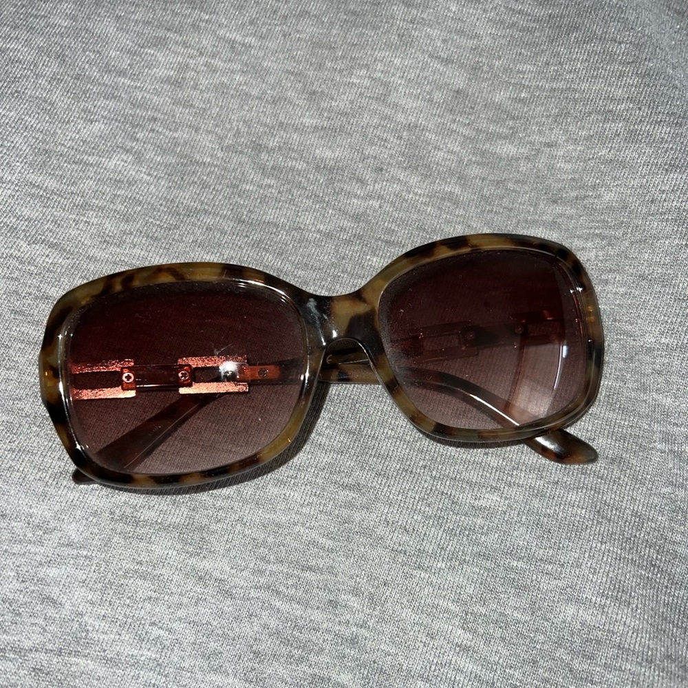 Brown animal prints sunglasses